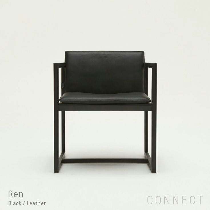 KARIMOKU NEW STANDARD（カリモク ニュースタンダード） / Ren (レン) / レザー (本革) ブラック