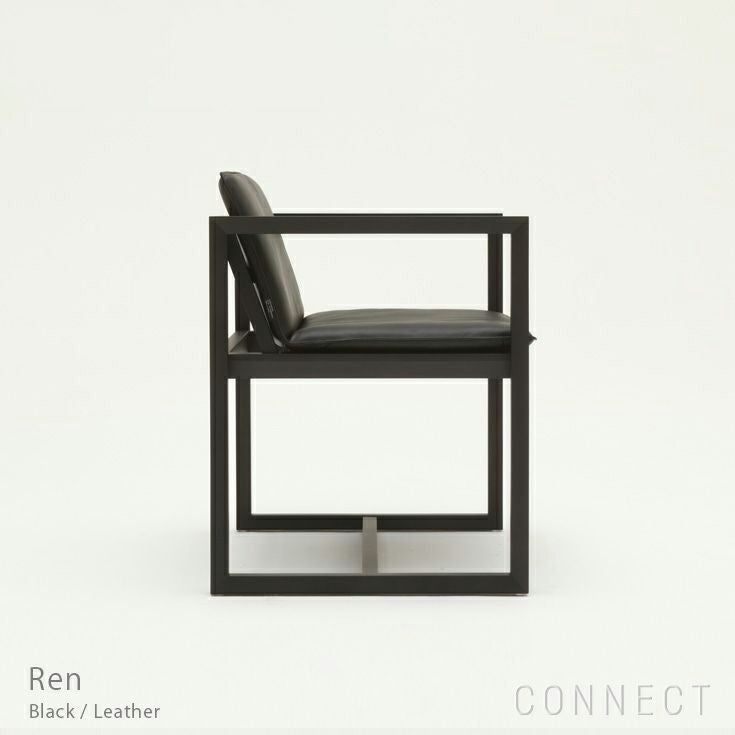 KARIMOKU NEW STANDARD（カリモク ニュースタンダード） / Ren (レン) / レザー (本革) ブラック