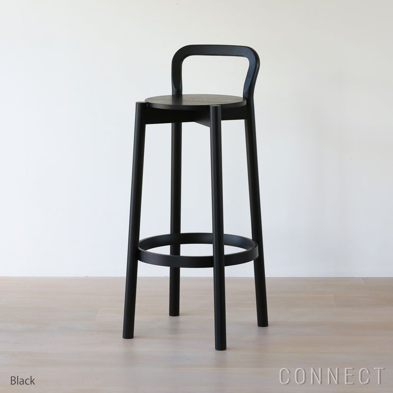 Karimoku New Standard（カリモク ニュースタンダード） / CASTOR BARSTOOL High with backrest（キャストールバースツール ハイ ウィズ バックレスト）