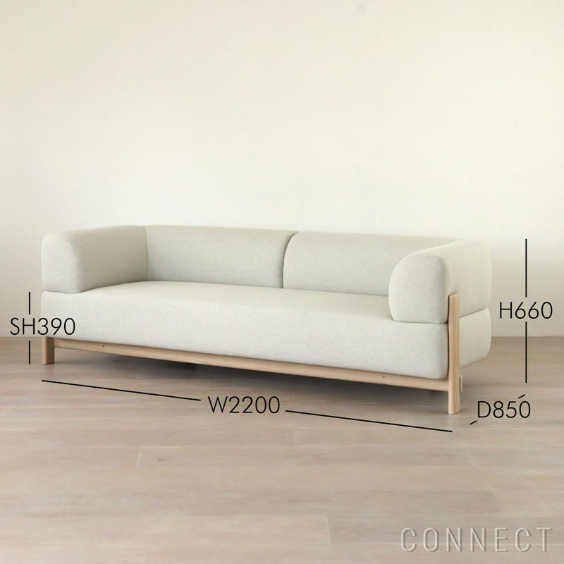 Karimoku New Standard（カリモク ニュースタンダード） / ELEPHANT SOFA 3-Seater （エレファントソファ 3人掛） フレーム ペールナチュラル