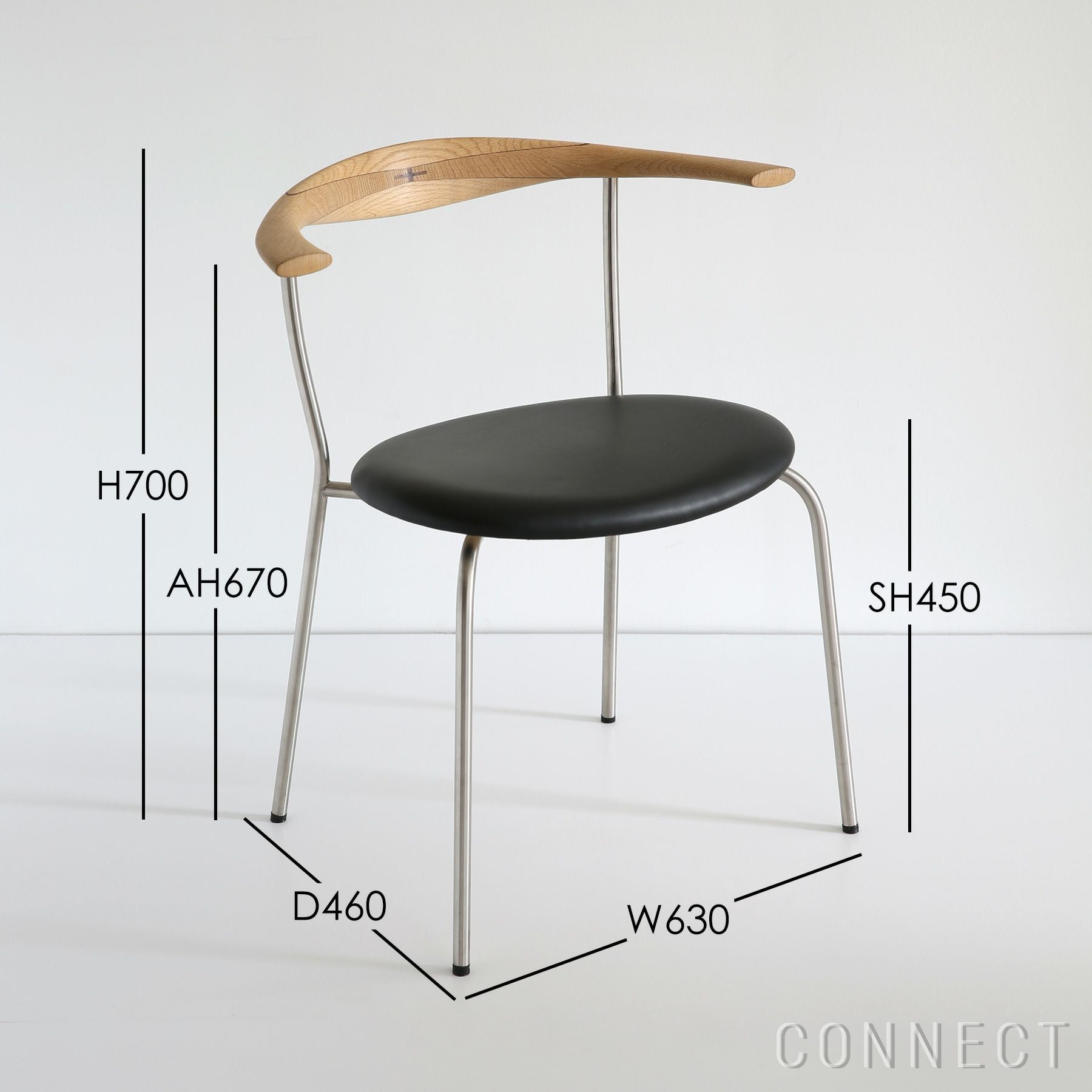 PP Mobler｜PP701 チェア オーク材・ソープフィニッシュ｜PPモブラー