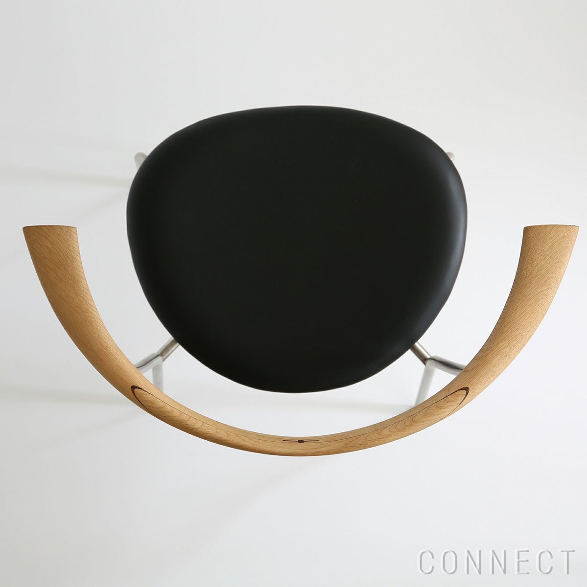 PP Mobler（PPモブラー） PP701 チェア / オーク材・ソープフィニッシュ / エルモソフトレザー / ブラック