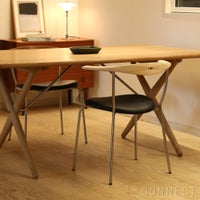 PP Mobler（PPモブラー） / PP701 チェア / アッシュ材・ソープフィニッシュ / エルモソフトレザー / ブラック