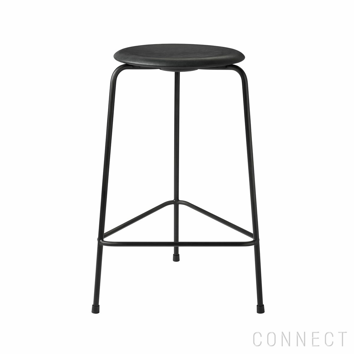 FRITZ HANSEN（フリッツ・ハンセン） / HIGH DOT（ハイドットスツール） / インテンスレザー / ブラック
