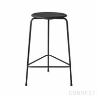 FRITZ HANSEN（フリッツ・ハンセン） / HIGH DOT（ハイドットスツール） / インテンスレザー / ブラック