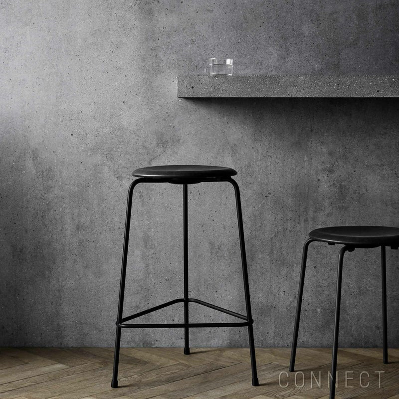 FRITZ HANSEN（フリッツ・ハンセン） / HIGH DOT（ハイドットスツール） / インテンスレザー / ブラック