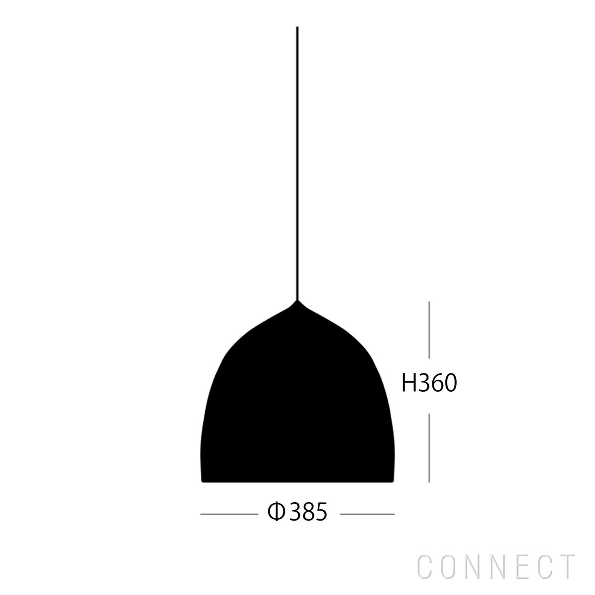 Fritz Hansen(フリッツ ハンセン)　/ Lightyears ( ライトイヤーズ ) Suspence (サスペンス) 　P2：φ385mm