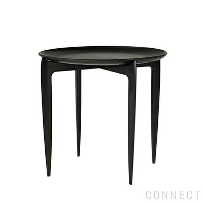 FRITZ HANSEN（フリッツ・ハンセン） / TRAY TABLE（トレイテーブル） / 折りたたみ式トレイテーブル / φ45cm / ブラック