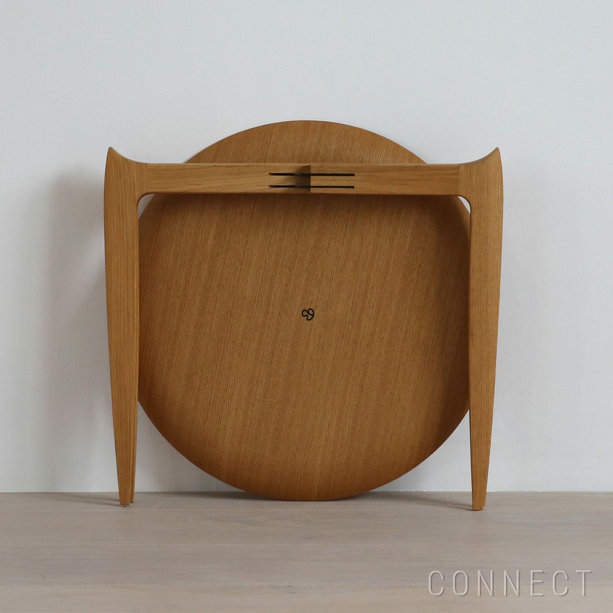 FRITZ HANSEN（フリッツ・ハンセン） / TRAY TABLE（トレイテーブル） / 折りたたみ式トレイテーブル / φ45cm / オーク