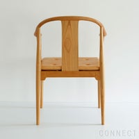 FRITZ HANSEN（フリッツ・ハンセン） / CHINA CHAIR（チャイナチェア） / チェリー（ラッカー仕上げ） / シートクッション：ナチュラルレザー