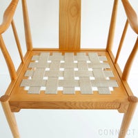 FRITZ HANSEN（フリッツ・ハンセン） / CHINA CHAIR（チャイナチェア） / チェリー（ラッカー仕上げ） / シートクッション：ナチュラルレザー