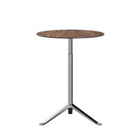 FRITZ HANSEN（フリッツ・ハンセン） / Little Friend（リトルフレンド） / KS11（丸天板・昇降式） / ウォルナット / ベース（ポリッシュ仕上げ） / サイドテーブル