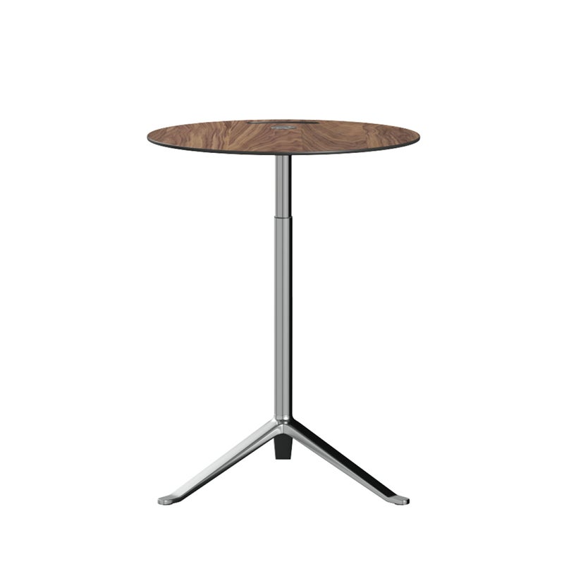 FRITZ HANSEN（フリッツ・ハンセン） / Little Friend（リトルフレンド） / KS11（丸天板・昇降式） / ウォルナット / ベース（ポリッシュ仕上げ） / サイドテーブル