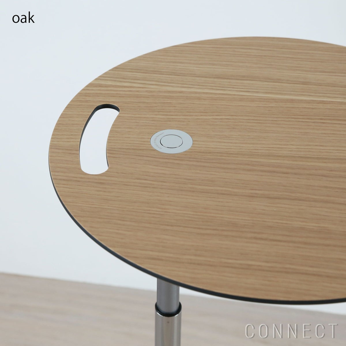 FRITZ HANSEN（フリッツ・ハンセン） / Little Friend（リトルフレンド） / KS11（丸天板・昇降式）/ オーク / ベース（ポリッシュ仕上げ） / サイドテーブル