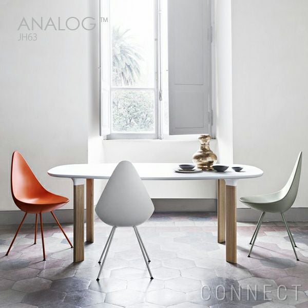 Fritz Hansen(フリッツ ハンセン)　ANALOG（アナログ）　JH63　ホワイト/オーク