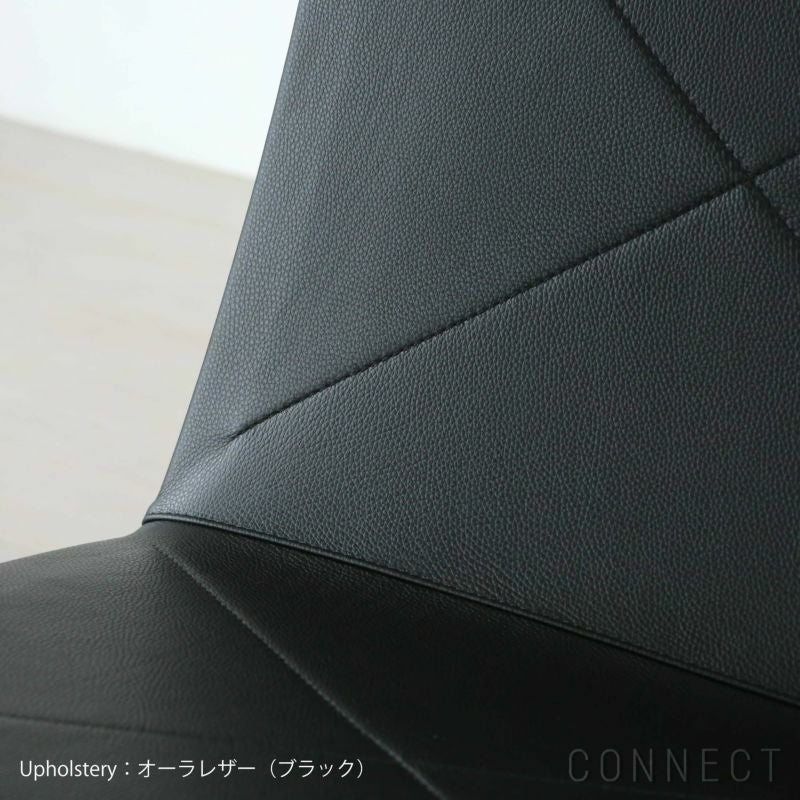 Fritz Hansen(フリッツ ハンセン)　PK22(ピーケー22)   オーラレザー（旧クラシックレザー）ブラック