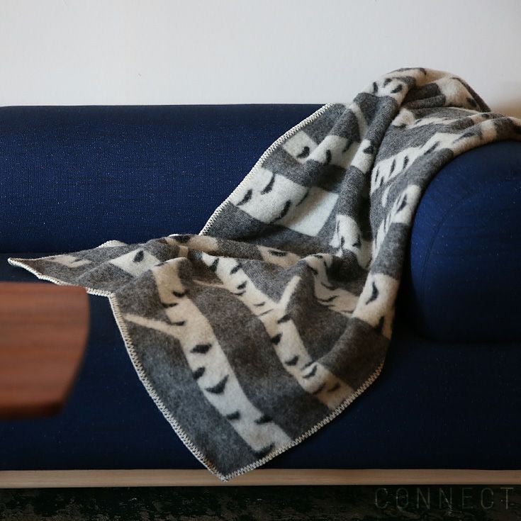 LAPUAN KANKURIT（ラプアン カンクリ） ウールブランケット 〈KOIVU〉 ハーフサイズ 90×130cm