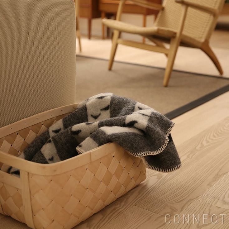 LAPUAN KANKURIT（ラプアン カンクリ） ウールブランケット 〈KOIVU〉 ハーフサイズ 90×130cm