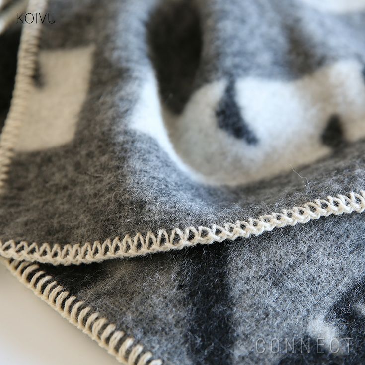 LAPUAN KANKURIT（ラプアン カンクリ） ウールブランケット 〈KOIVU〉 ハーフサイズ 90×130cm