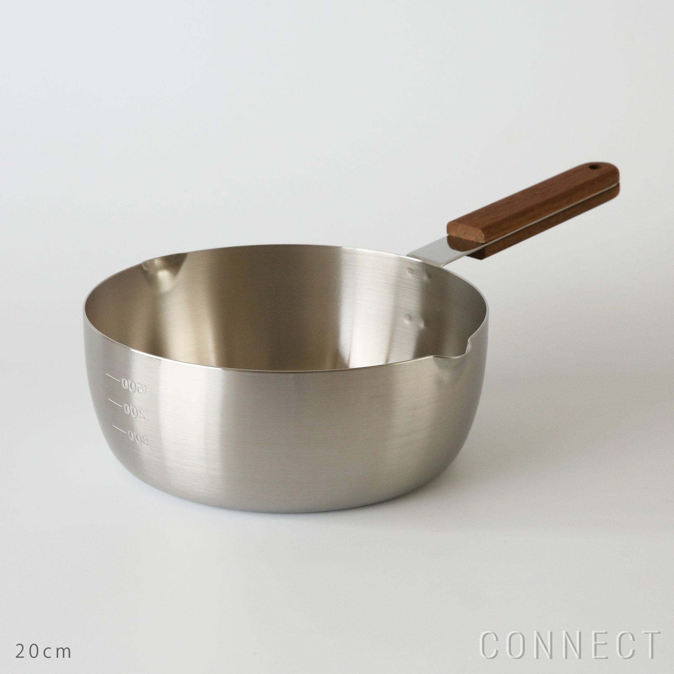 ambai(アンバイ) 雪平 (ゆきひら) 20cm 雪平鍋 片手鍋 IH 対応 | CONNECT