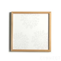 Eau/Tray square(トレー スクエア)　White flower