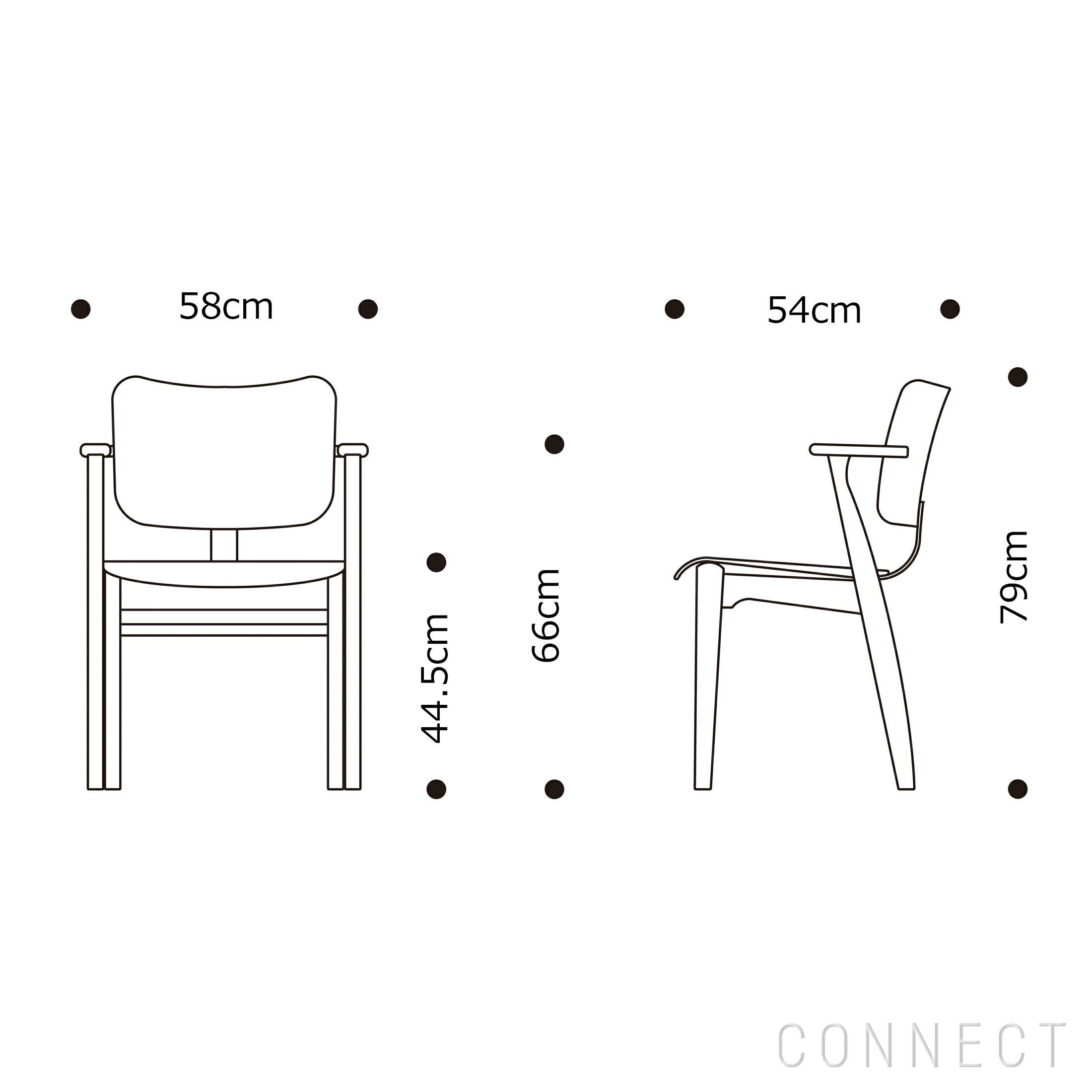 Artek（アルテック） / DOMUS CHAIR（ドムスチェア） / オーク材 | CONNECT