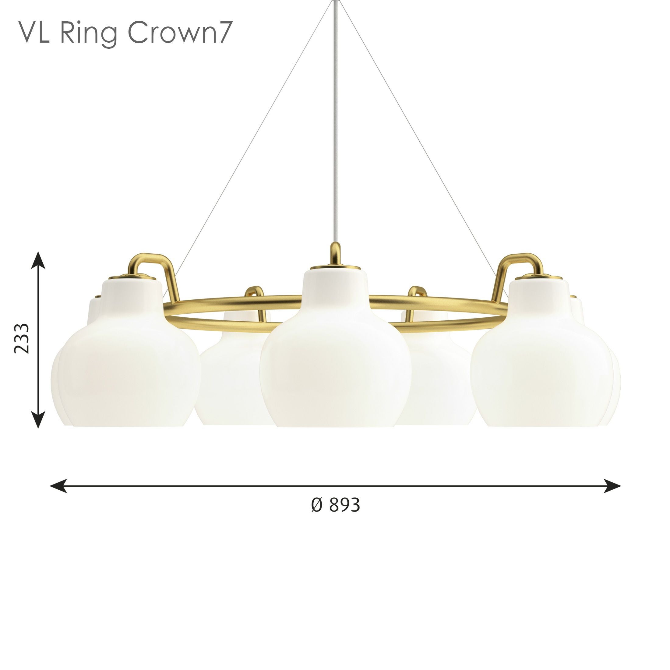 Louis Poulsen（ルイスポールセン） / VL Ring Crown 7（リング