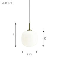 Louis Poulsen(ルイスポールセン) / VL 45 Radiohus pendant（ラジオハウス ペンダント） 175