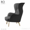 【期間限定フットスツールキャンペーン】Fritz Hansen(フリッツ ハンセン)　RO(ロオチェア)　ラウンジチェア　ウッドベース　Christianshavn(クリスチャンハウン)