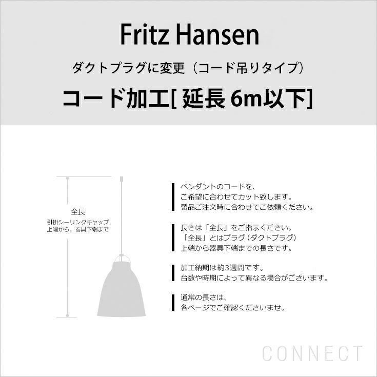 FRITZ HANSEN（フリッツ・ハンセン） / ダクトプラグ変更（コード吊り
