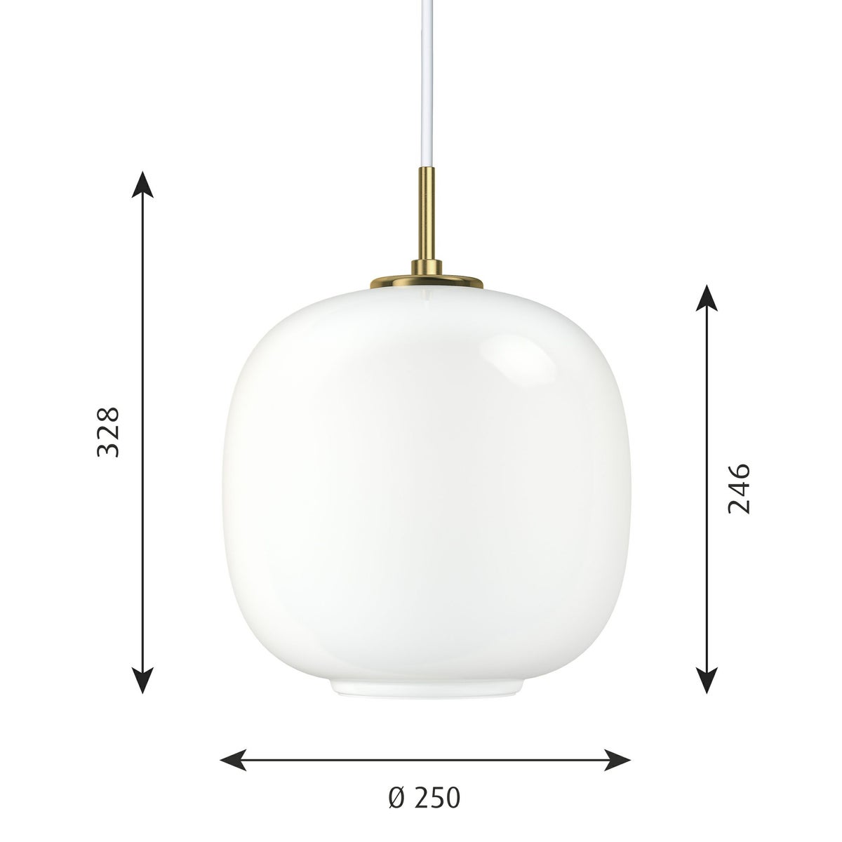 Louis Poulsen(ルイスポールセン) / VL 45 Radiohus pendant（ラジオハウス ペンダント） 250