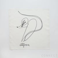 山口一郎描きおろし干支ハンカチ / 子（ねずみ）2020