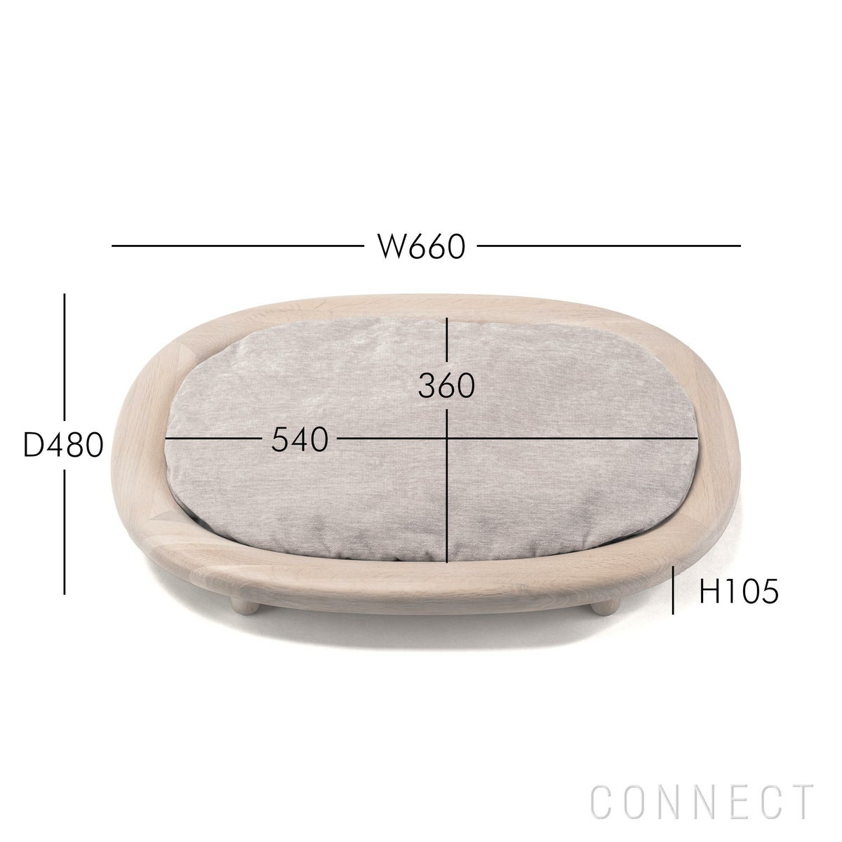 KARIMOKU CAT BED（カリモクキャット ベッド） / 全3色