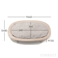 KARIMOKU CAT BED（カリモクキャット ベッド） / 全3色