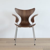 Fritz Hansen(フリッツ ハンセン) LILY（リリー） ナチュラルウッド　ウォルナット　アームチェア 【50周年アニバーサリーモデル】