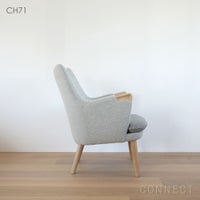 CARL HANSEN&SON （カールハンセン＆サン） CH71 / 復刻ミニベアチェア / オーク・ホワイトオイル仕上げ / イージーチェア