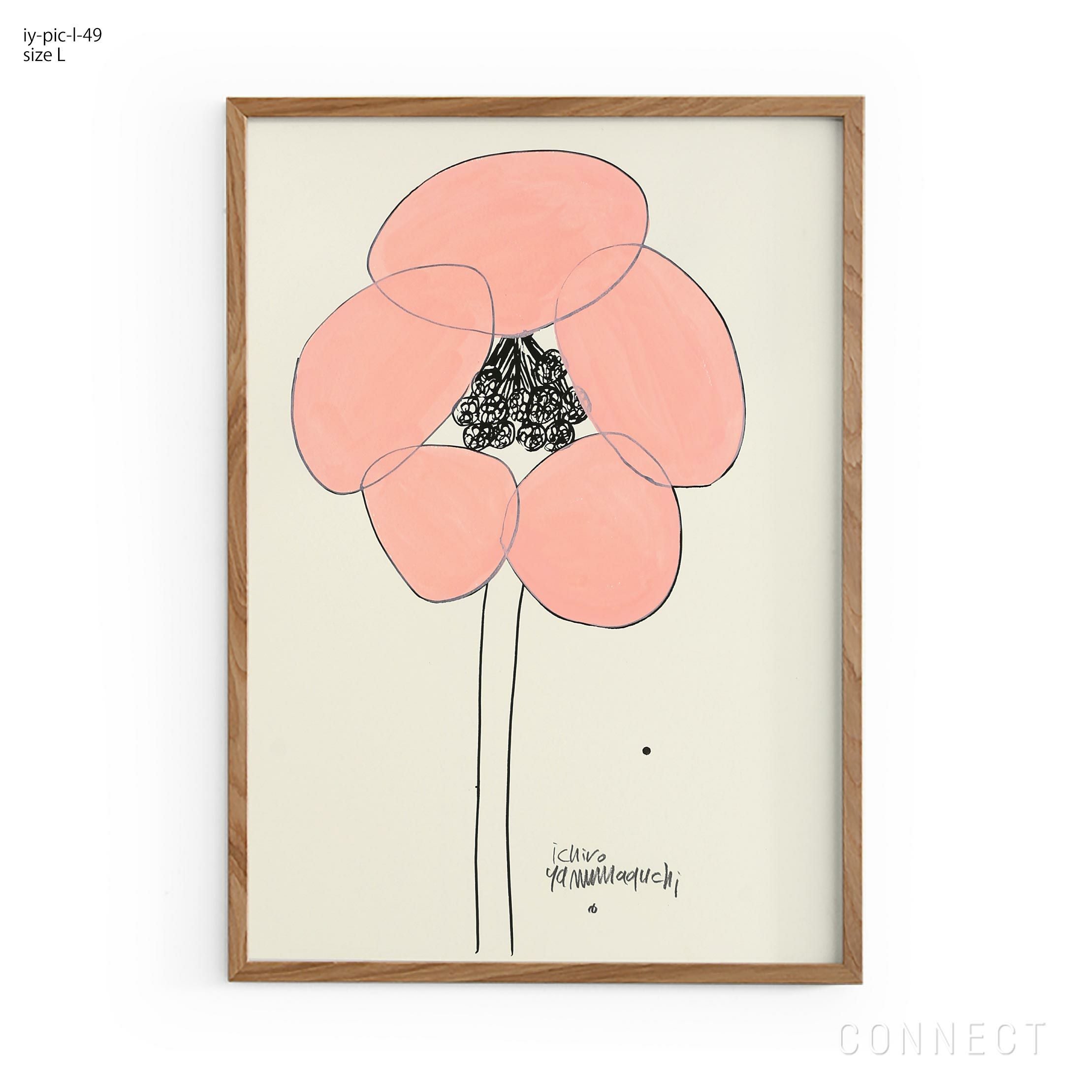 販売終了］山口一郎 / Lサイズ / 花 / iy-pic-l-49 | CONNECT