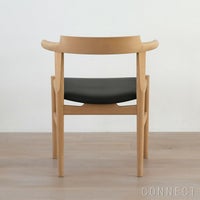 PP Mobler（PPモブラー） PP58 チェア / ビーチ材・ソープフィニッシュ / エルモソフトレザー / ブラック
