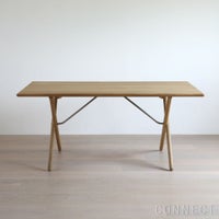 PP Mobler（PPモブラー） / PP85/160 Cross Legged Table（クロスレッグドテーブル） / オーク材・ソープ仕上げ