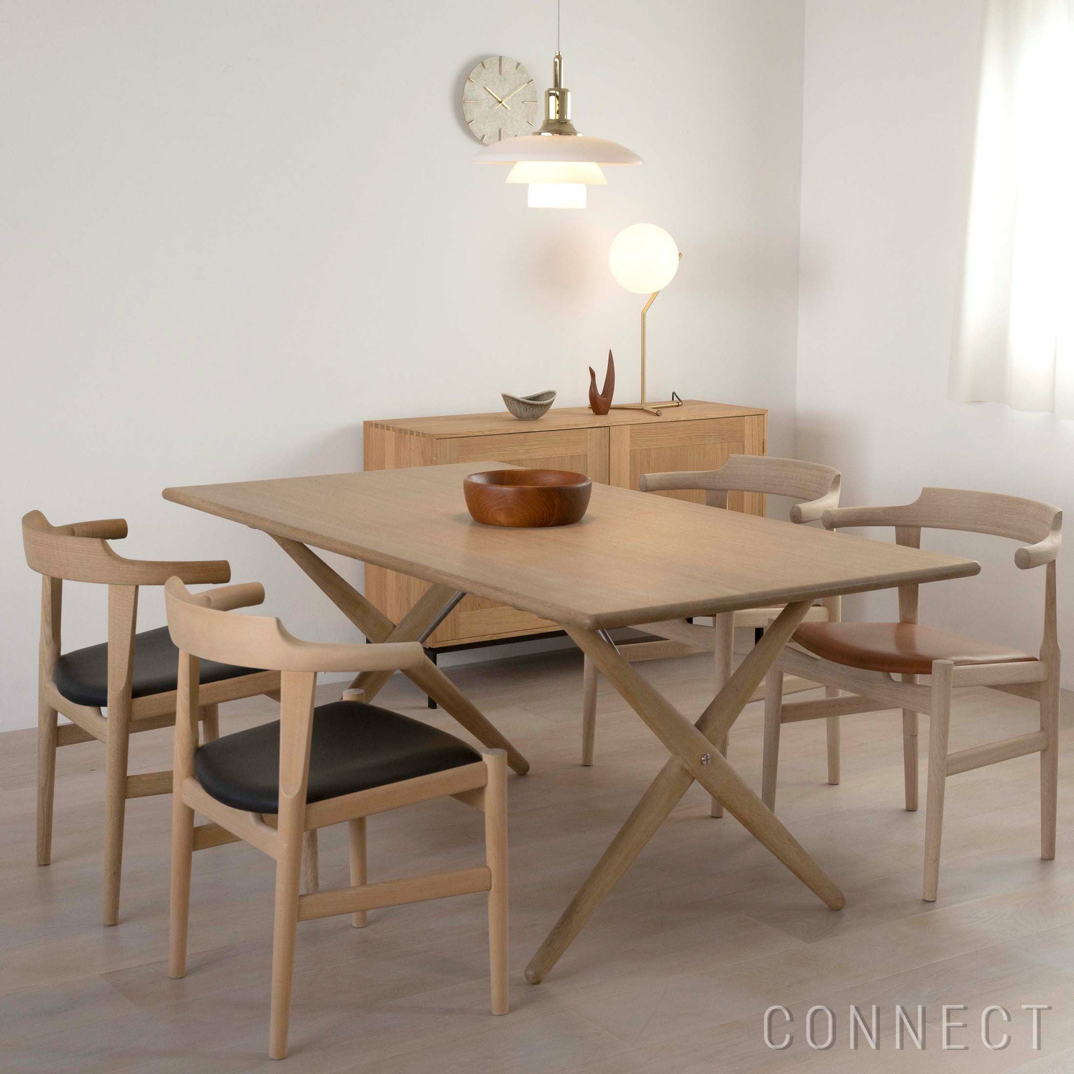 PP Mobler（PPモブラー） / PP85/160 Cross Legged Table（クロス