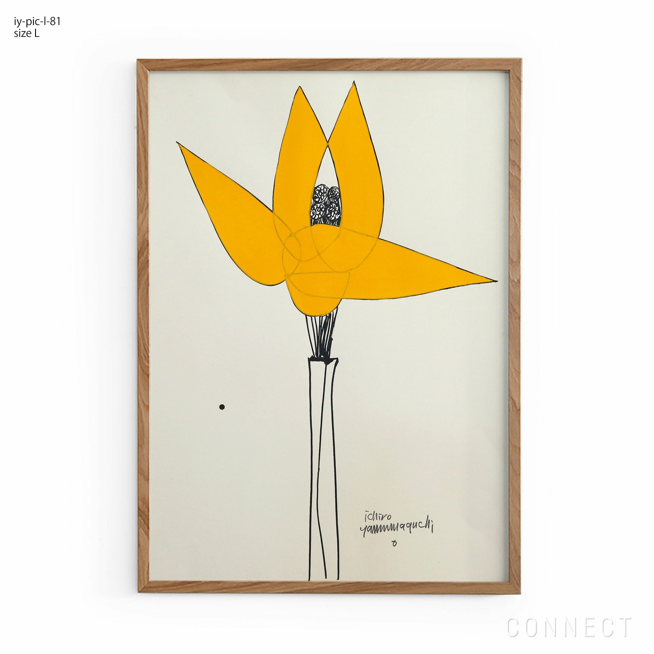 販売終了］山口一郎 / Mサイズ / 花 / iy-pic-m-71 | CONNECT