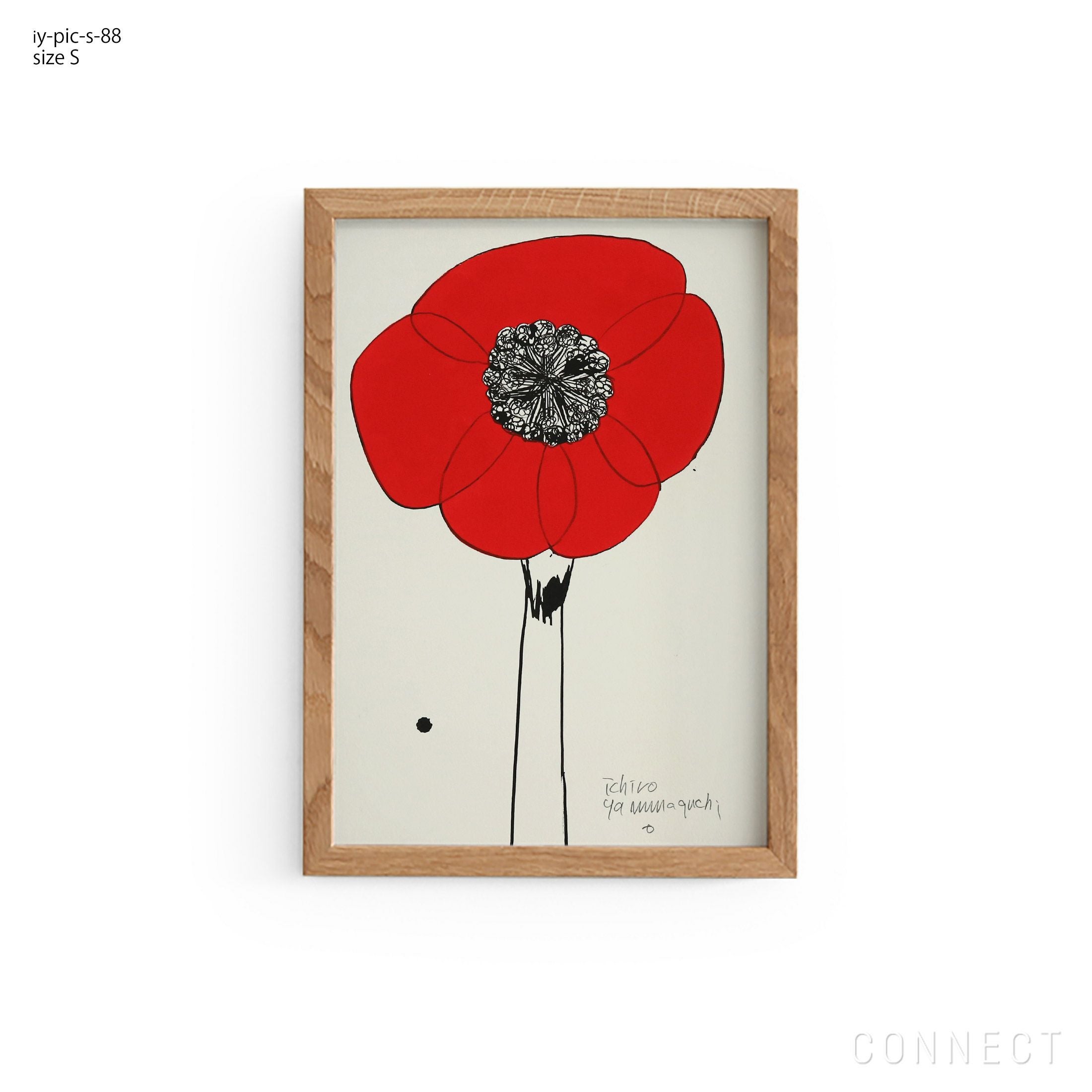 販売終了］山口一郎 / Sサイズ / 花 / iy-pic-s-50 | CONNECT