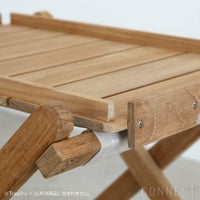 CARL HANSEN & SON （カール・ハンセン＆サン） BM1069 DECK CHAIR（BMアウトドアシリーズ デッキチェア） / トレイ / チーク材