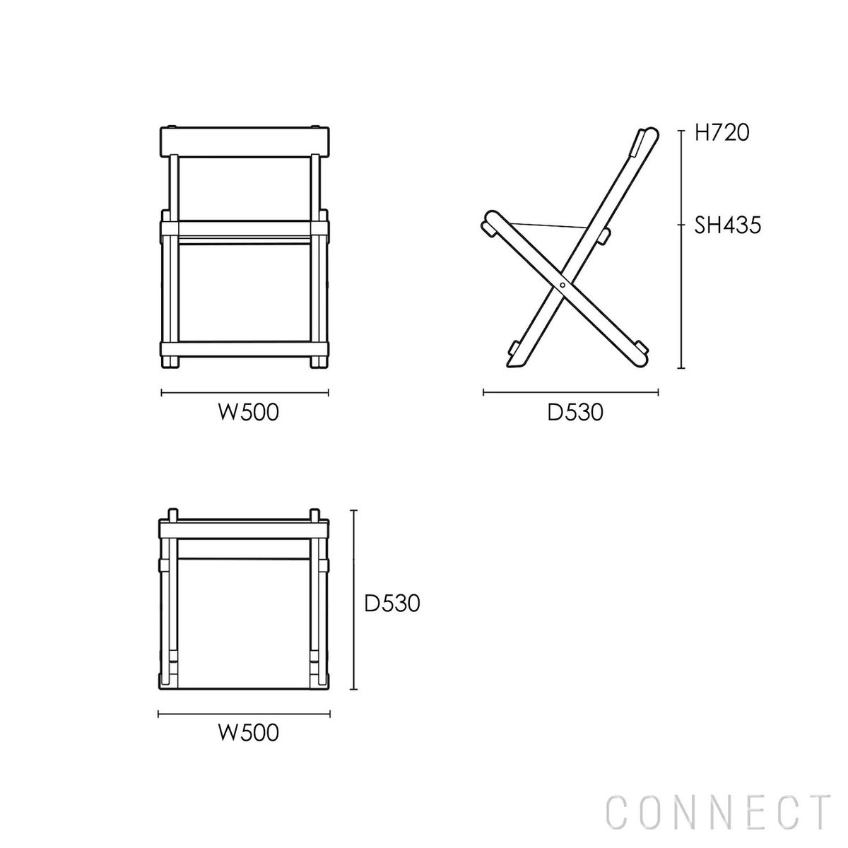 CARL HANSEN&SON （カールハンセン＆サン） BM4570 / DECK CHAIR SERIES ダイニングチェア / チーク材