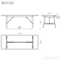 CARL HANSEN&SON （カールハンセン＆サン） BM1160 / HUNTING TABLE / オーク材・オイル仕上げ