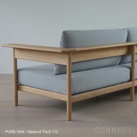 KARIMOKU CASE STUDY（カリモクケーススタディ） / KINUTA N-S01 / ノームソファ 220 / Steelcut Trio3 113