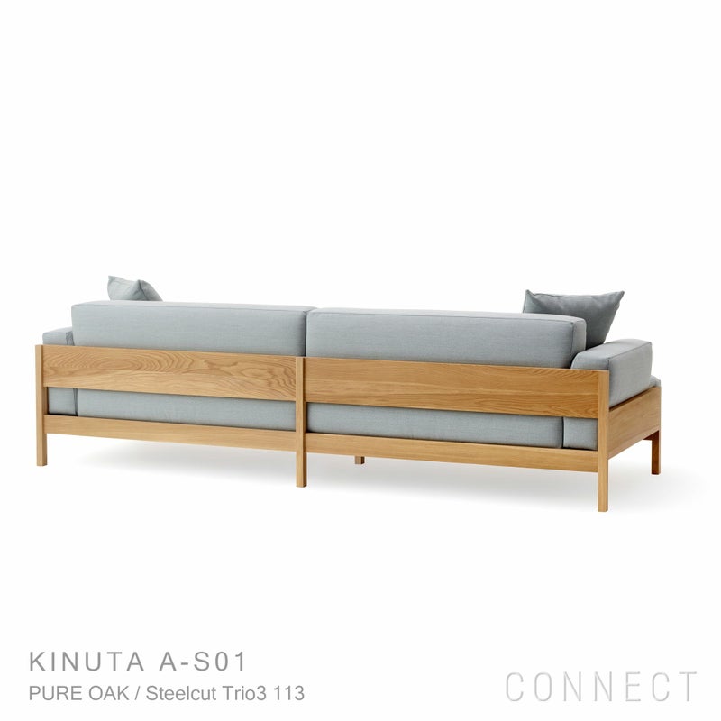 KARIMOKU CASE STUDY（カリモクケーススタディ） / KINUTA A-S01 / ASHIZAWA砧ソファ 3シーター 240 / Steelcut Trio3 113