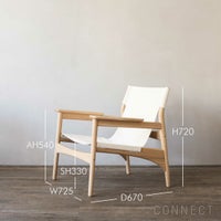 KARIMOKU CASE STUDY（カリモクケーススタディ） / KINUTA N-LC02 / Lounge Chair / ノームラウンジチェア / 帆布（キャンバス生地）