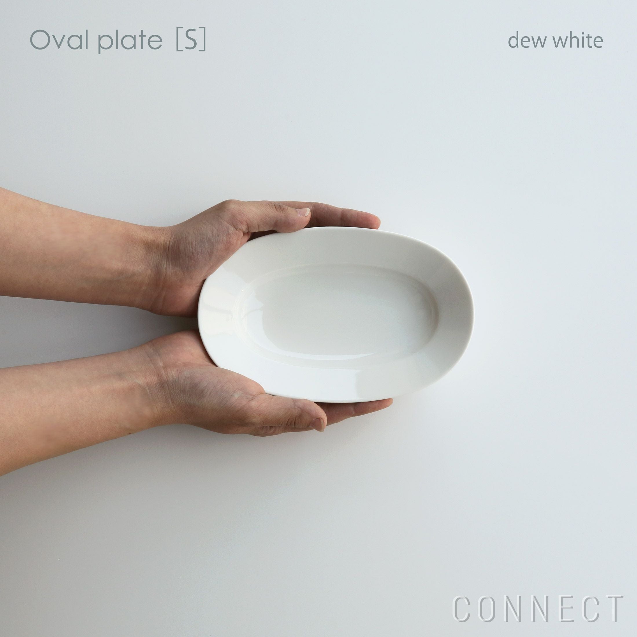 yumiko iihoshi porcelain（イイホシユミコ） / Oval plate S