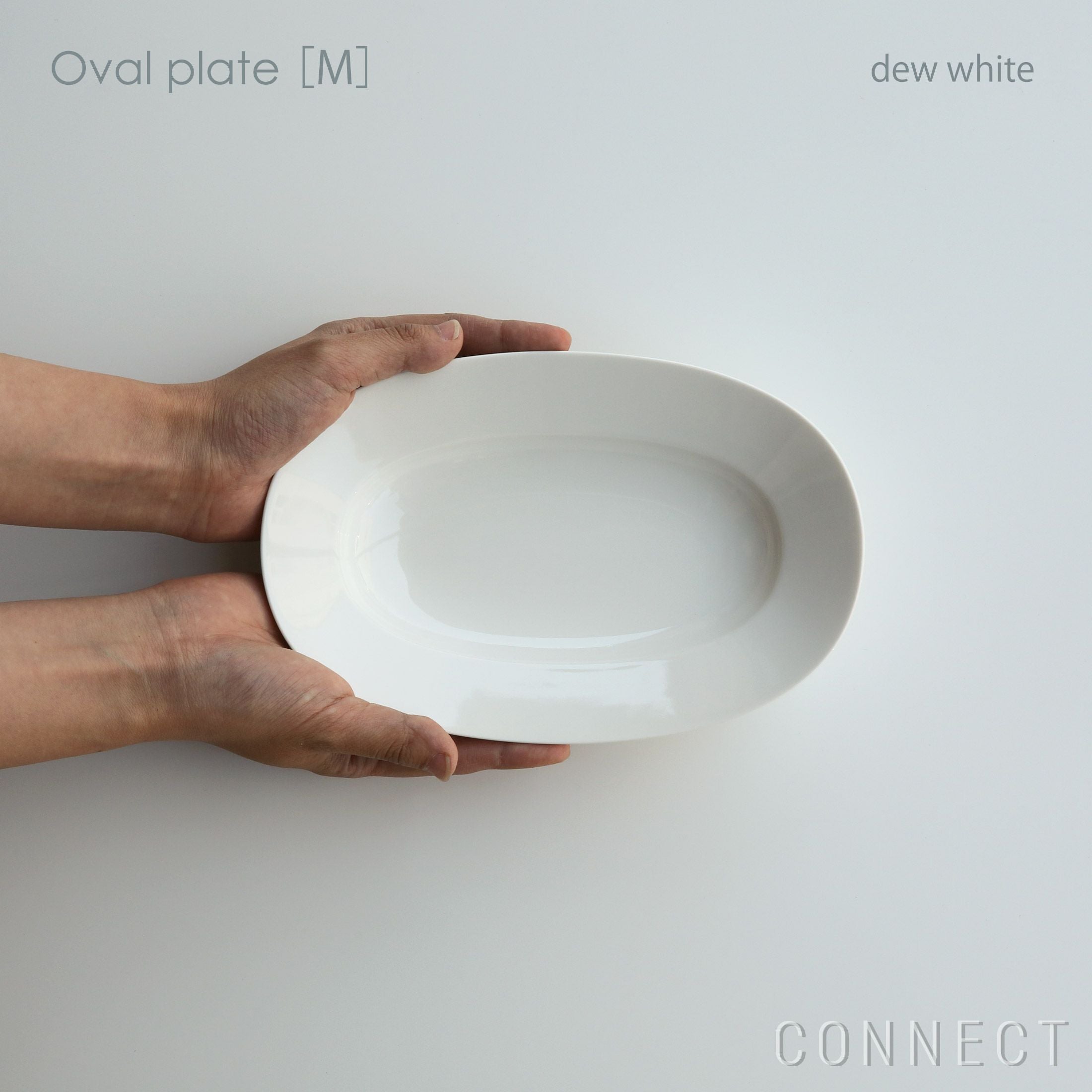 yumiko iihoshi porcelain（イイホシユミコ） / Oval plate M